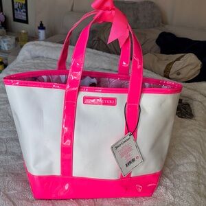Juicy Couture Tote with Pink Accents